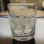 Laser engraved glasses