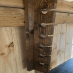 Wood Hat Rack